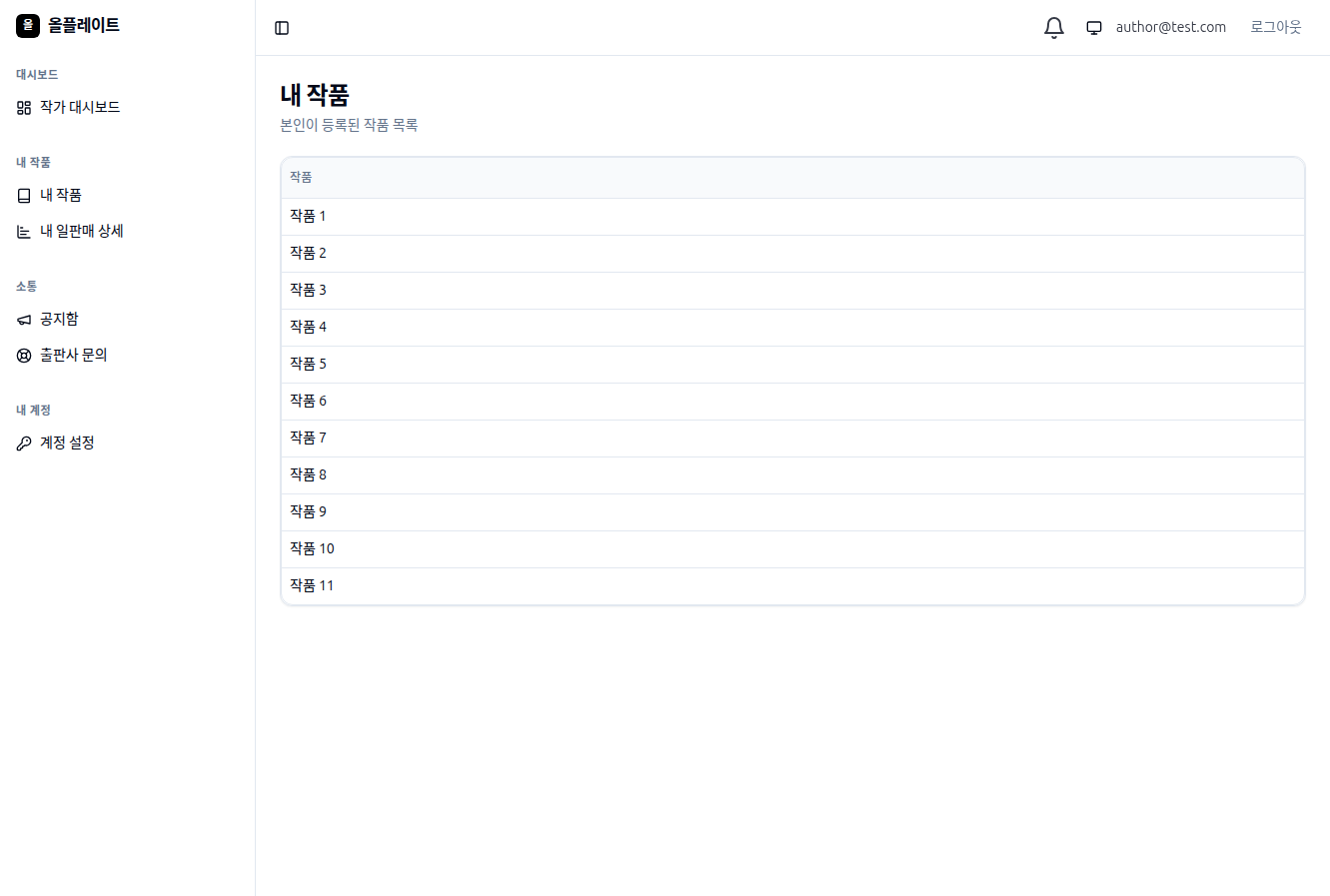 작가 본인 — 내 작품